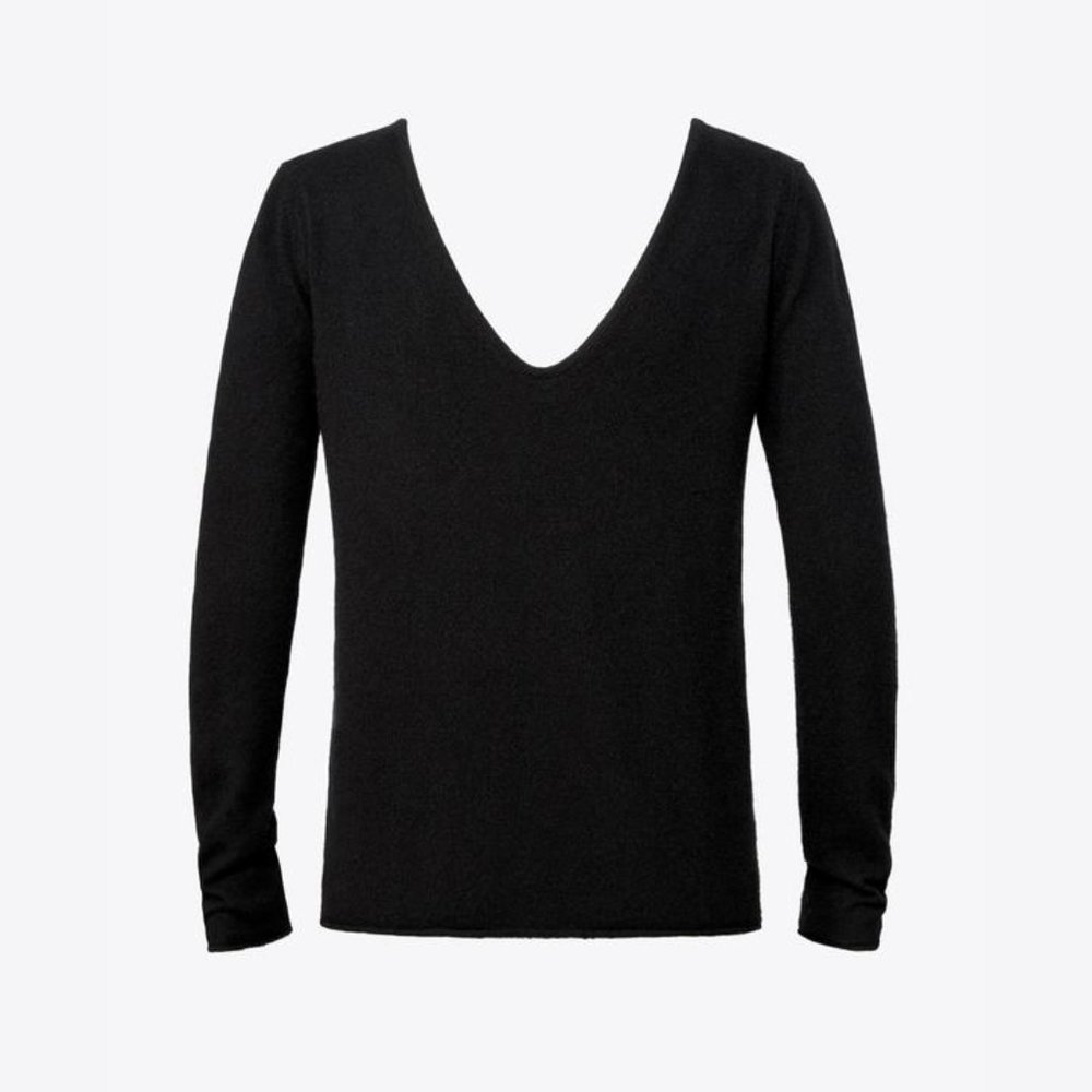 VYAYAMA SEAMLESS 100% CASHMERE SWEATER